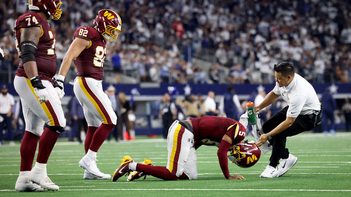 Jayden Daniels’ injury bailed out the Cowboys as defensive concerns remain