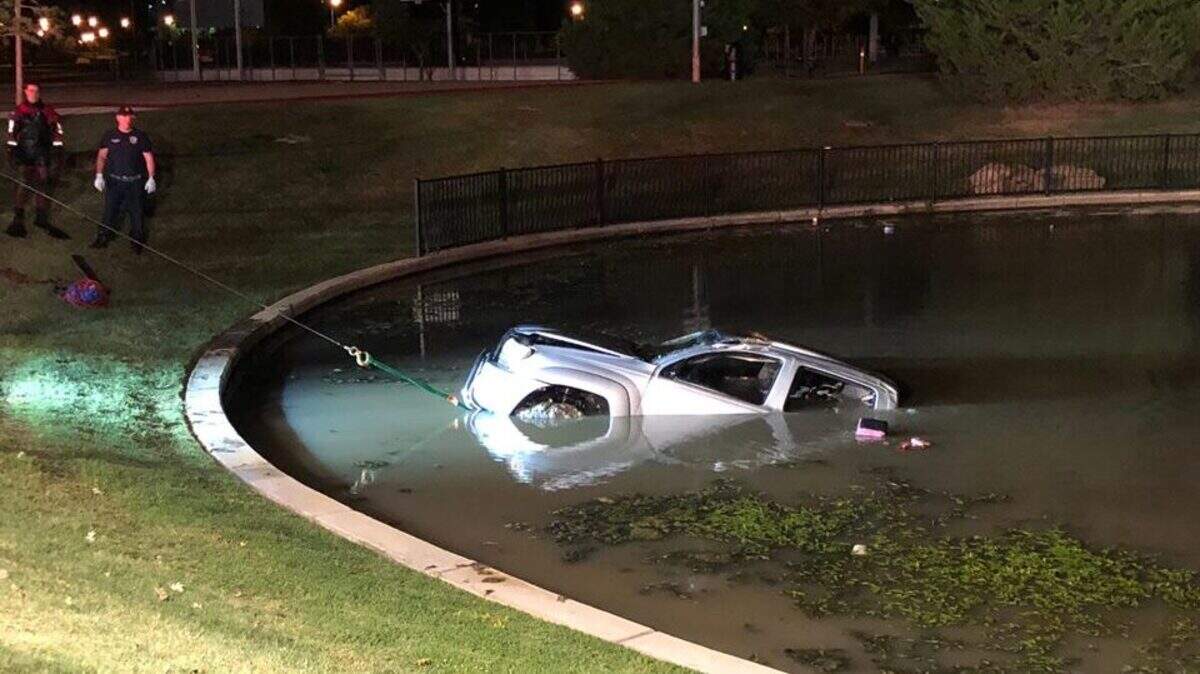 Two accused drunken drivers were arrested early Wednesday after crashing into each other in Southlake.