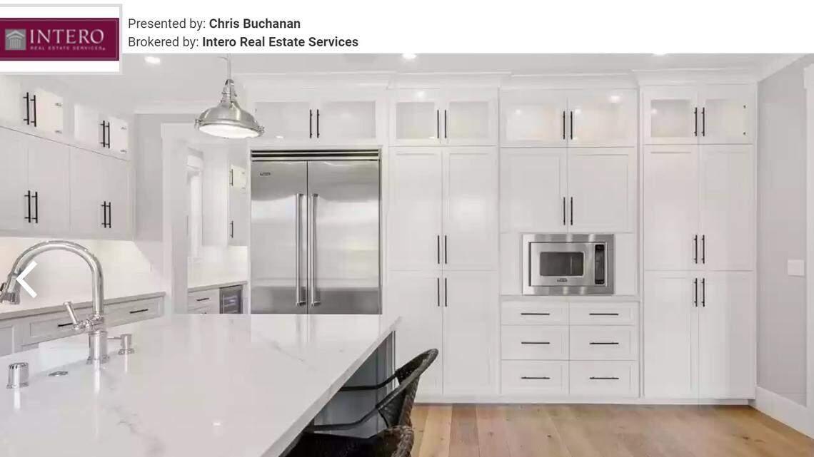 The kitchen inside San Jose Sharks veteran Evander Kane’s California home that is on sale for $3.2 million.