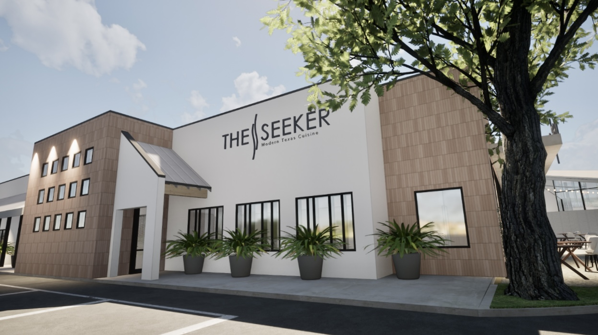 The Seeker is a new Stephan Pyles restaurant inside a Stephenville motel.