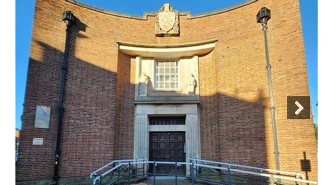 Exterior of the former police station