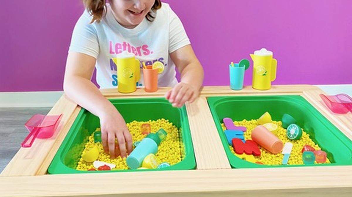 Acacia Dearmore, an autistic 8-year-old, was the inspiration for her mother, Heather, opening Colors of the Alphabet indoor sensory playground in North Richland Hills.