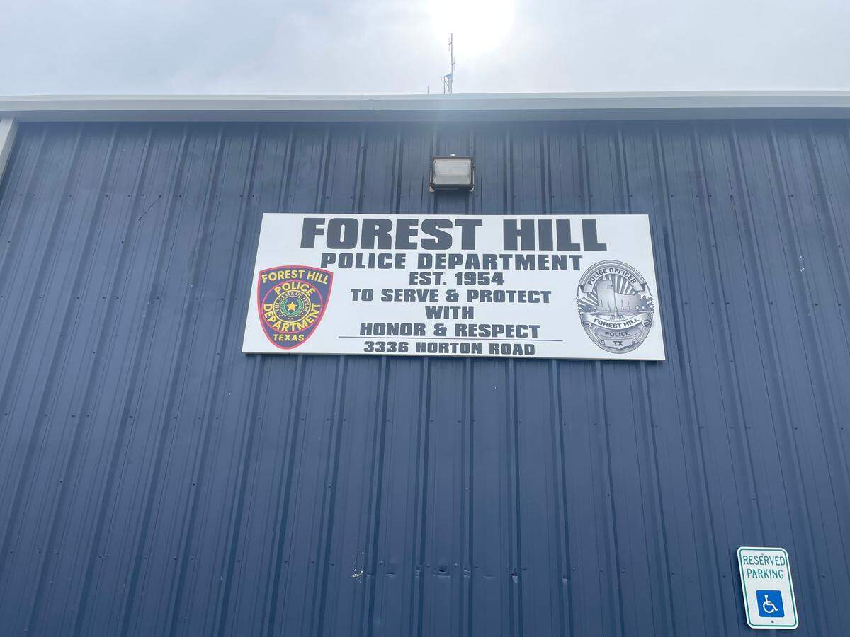 The Forest Hill Police Department headquarters on Feb. 27, 2024.