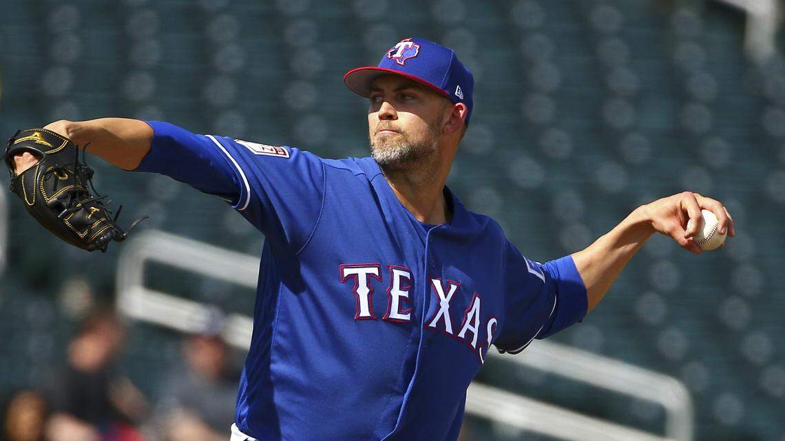 Mike Minor was happy with his outing Thursday as he was able to work on his curveball, a pitch he hopes to have ready to go by Opening Day.