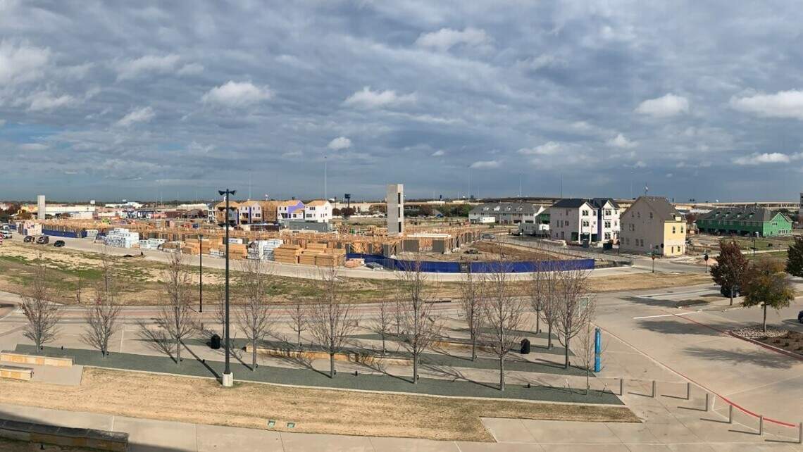 A walkable neighborhood transforms the site of an old mall in this Fort Worth suburb