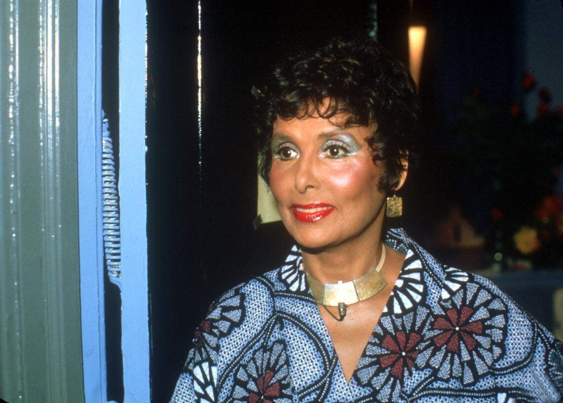 Singer Lena Horne is shown in 1981. (AP Photo)