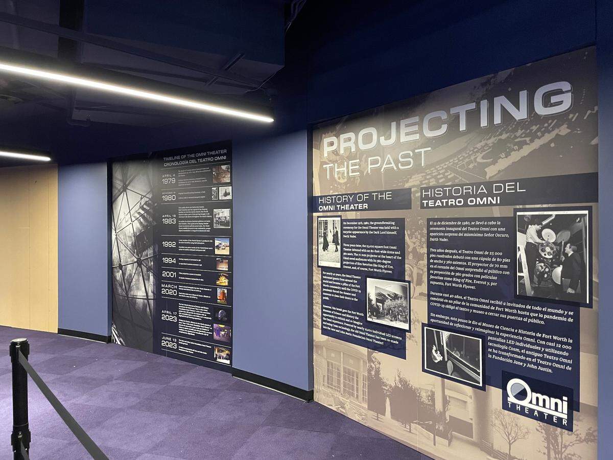 The Fort Worth Museum of Science and History’s Jane & John Justin Foundation Omni Theater opens on Dec. 14.