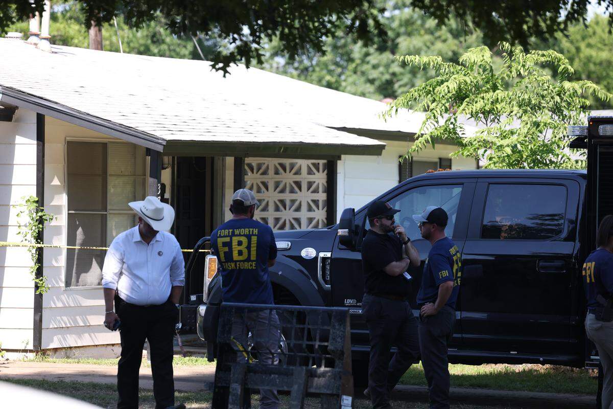The FBI, Everman police, Tarrant County Criminal District Attorney’s Office, sheriff’s deputies and the Medical Examiner’s Office continued to search Wednesday, May 13, 2026, at the property where 6-year-old Noel Rodriguez-Alvarez lived on Wisteria Drive in Everman, Texas. Noel was last seen alive in fall 2022 and is presumed dead. His mother, Cindy Rodriguez-Singh, is charged with capital murder. Investigators have not yet confirmed whether they’ve found any sign of Noel’s remains during this week's search.
