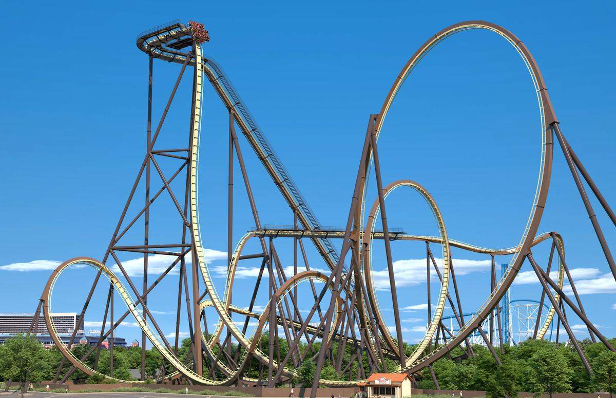 Tormenta Rampaging Run at Six Flags Over Texas is set to break six world records in 2026.