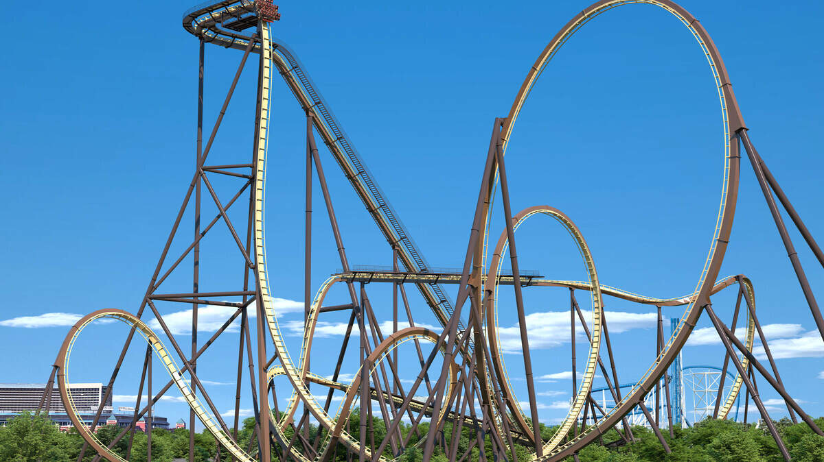 Tormenta Rampaging Run at Six Flags Over Texas is set to break six world records in 2026.