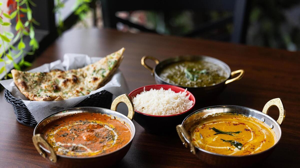 Butter chicken, spicy coconut scallop curry and Makhmali Kofta are just some of the entrees at Palate Garden on Thursday, April 3, 2025, in Saginaw.
