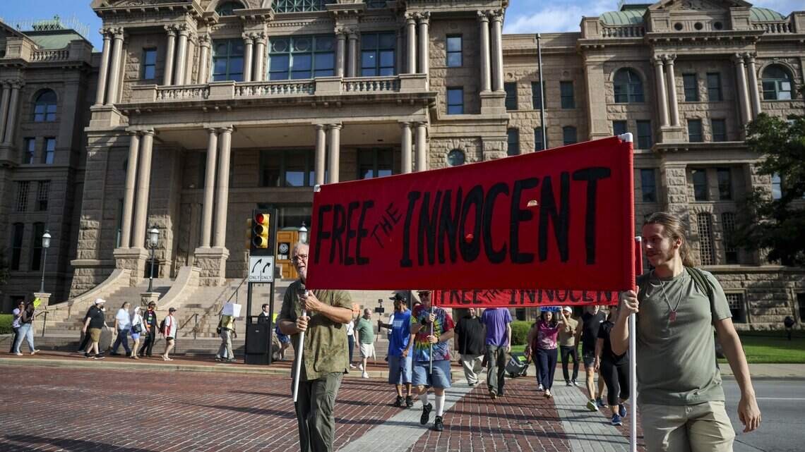 Protesters demand change in Tarrant County jail system following 4 deaths