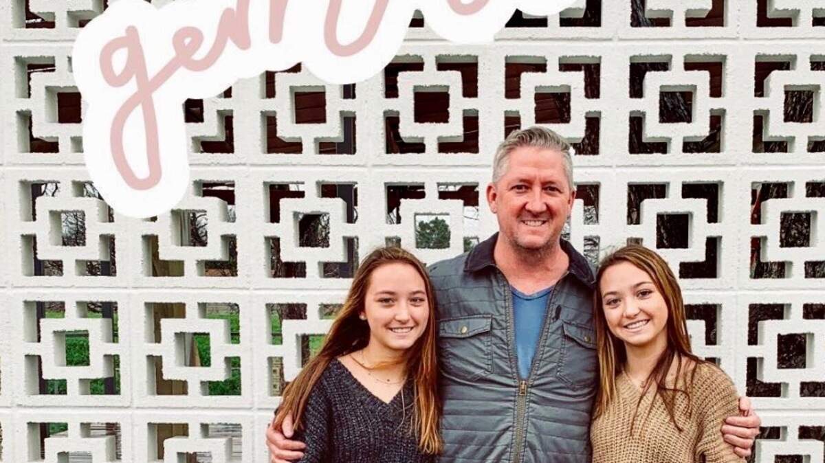 Chef Tim Love’s new restaurant, Gemelle, is named for twin daughters Ella, left, and Anna.
