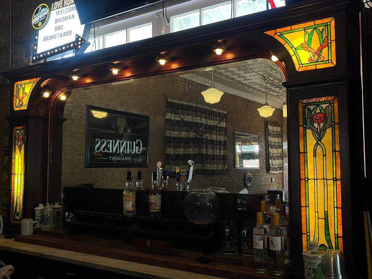 Finn MacCool’s Pub in Fort Worth looks like a classic Irish Pub with dark wood features and lots of Guinness and Smithwick’s features.