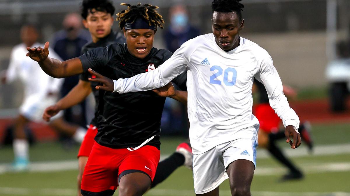 Wyatt’s Diemercy Kyanga has 20 goals this season. (Steve Nurenberg Special to the Star-Telegram)