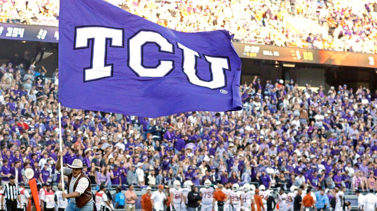 Scenes like this one at Amon G. Carter Stadium will be back come football season as TCU has announced Wednesday that the school is immediately returning to full capacity for all outdoor events.