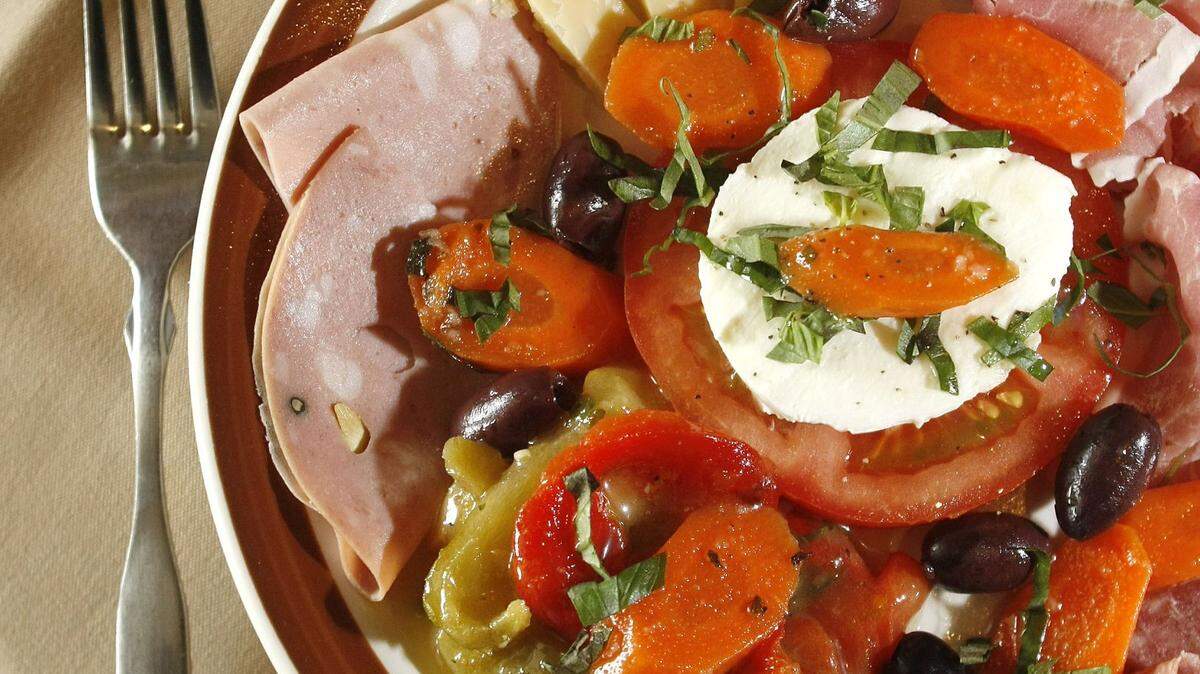 Piccolo Mondo’s antipasta, which is an appetizer of Italian meats and cheeses