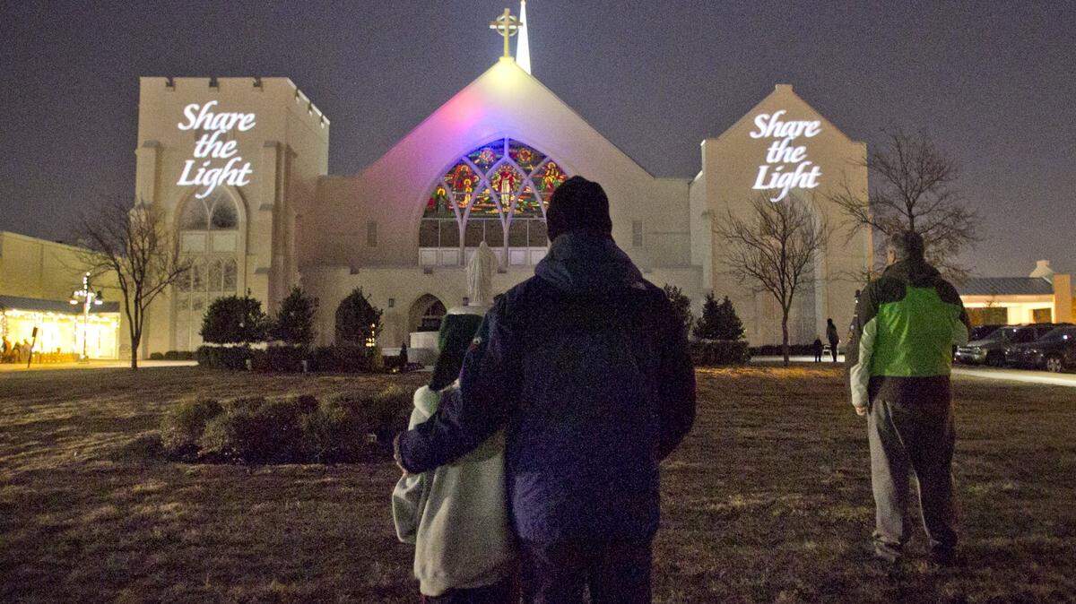 An audience gathers Christmas show White’s Chapel United Methodist Church in in this 2011 file photo. The church is considering disaffiliating from the United Methodist Church.