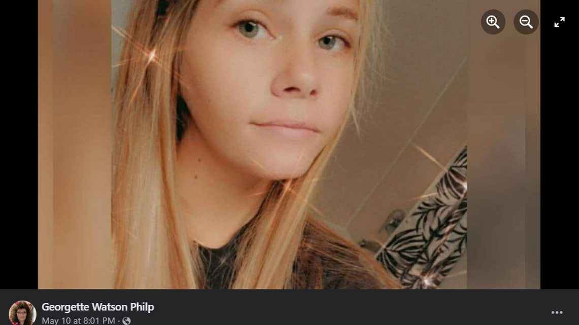 Bethany Mefford was killed by a stray bullet, authorities in Texas said.