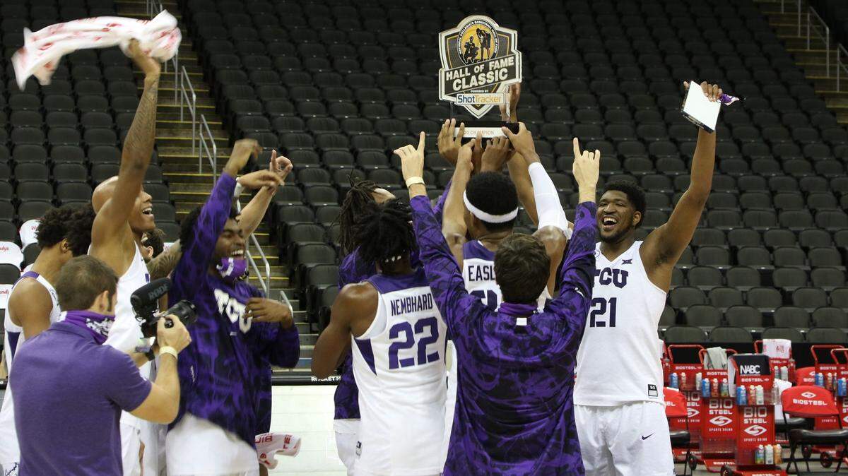 TCU won the Hall of Fame Classic in Kansas City, Missouri, this weekend.