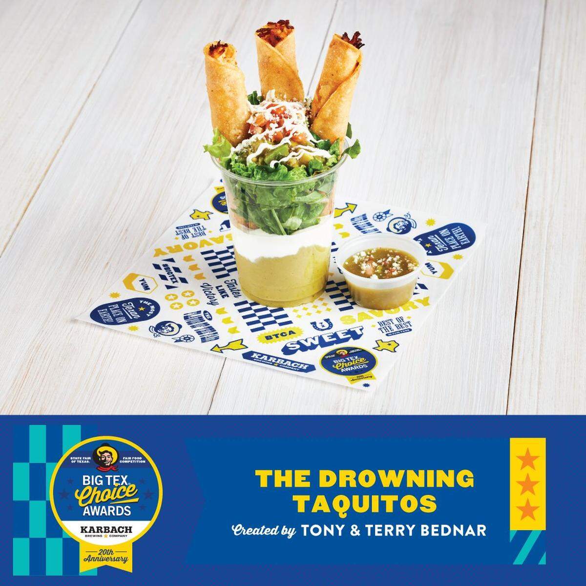 The Drowning Taquitos by Tony and Terry Bednar