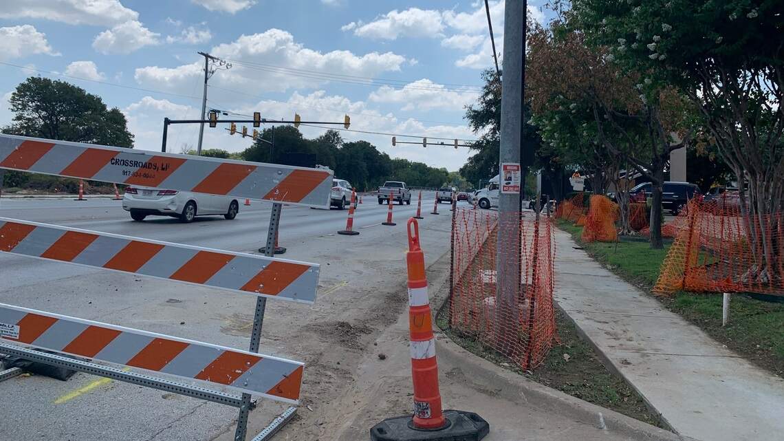 What’s going on with University Drive in Fort Worth? Here’s when construction will finish
