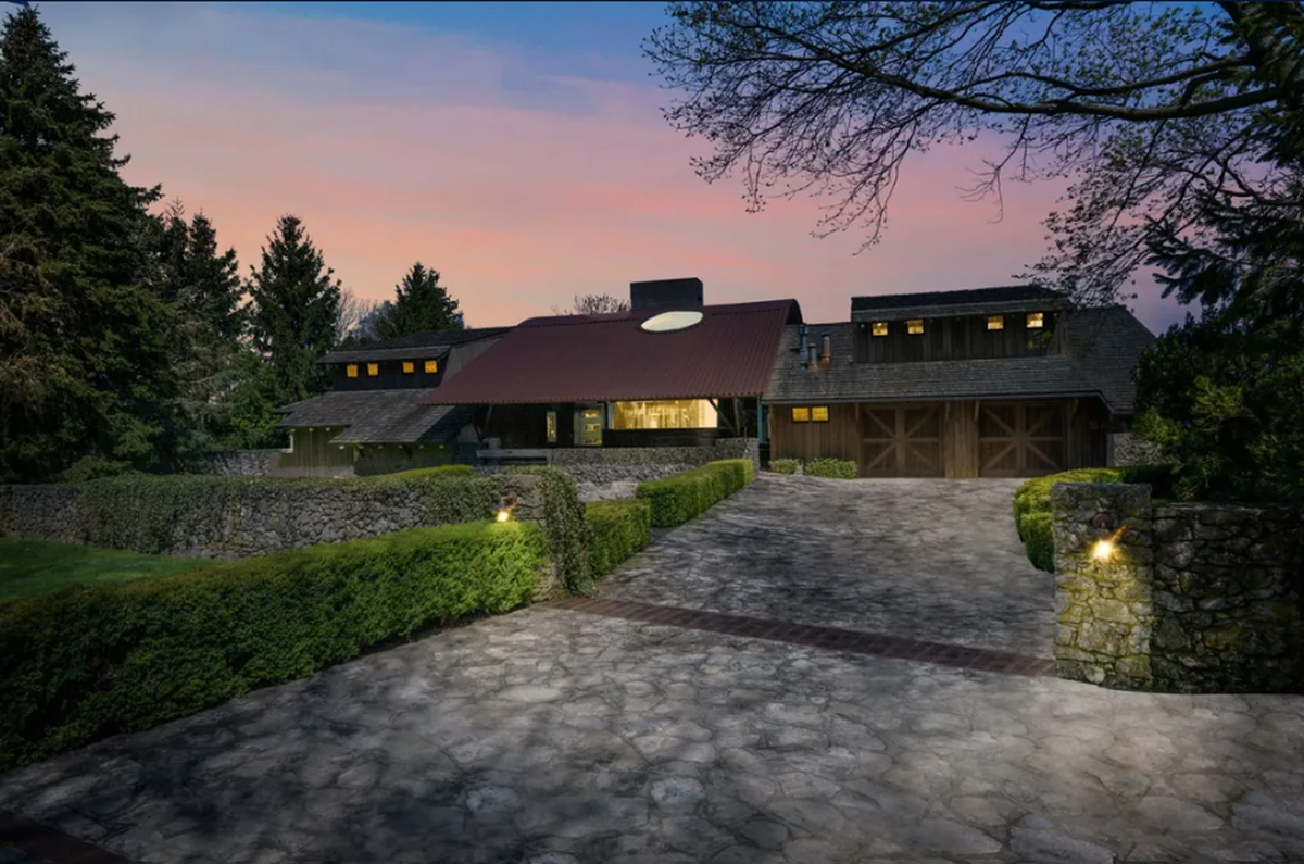 Exterior of the home