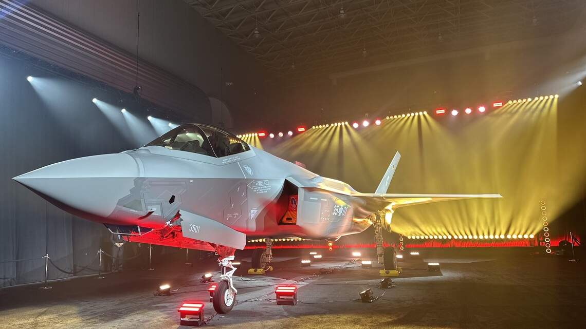 Germany receives first F-35 fighter jet at Lockheed Martin in Fort Worth