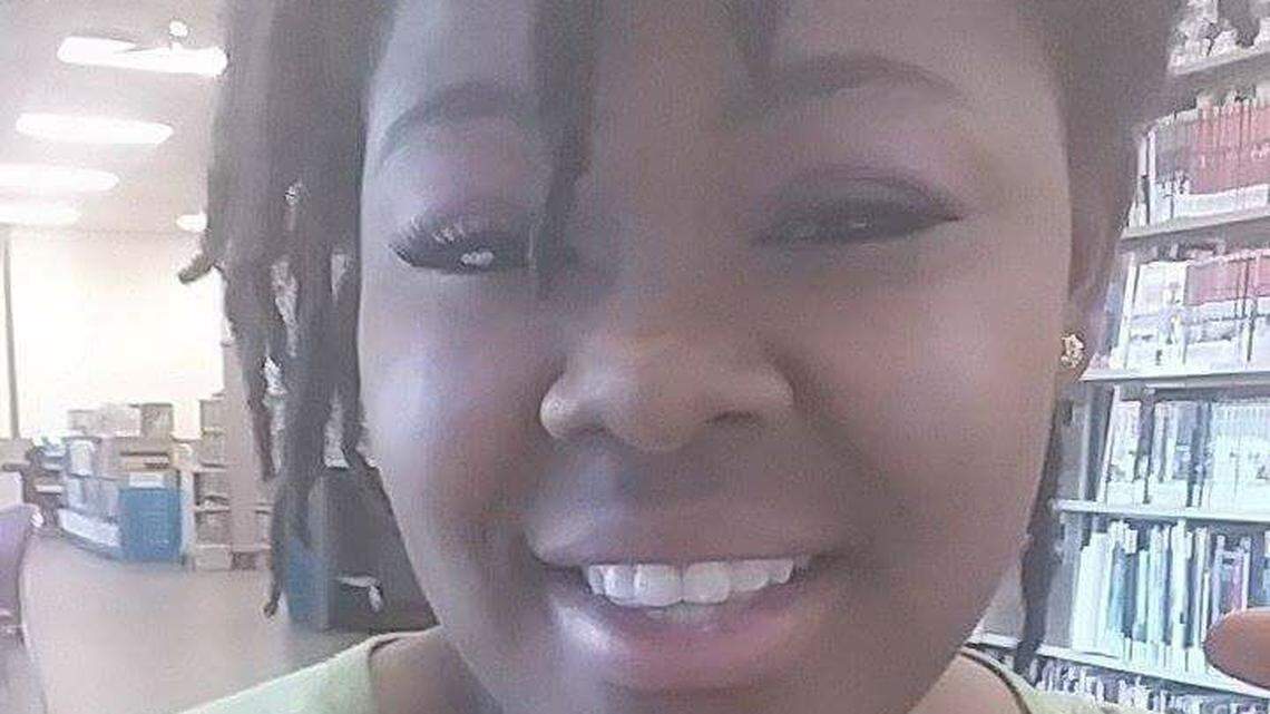 Jasmine Adams, 21, was reported missing by her mother Friday. Dallas police say she was last seen with Brandon Sampson, 31, who is wanted for another murder in Dallas.