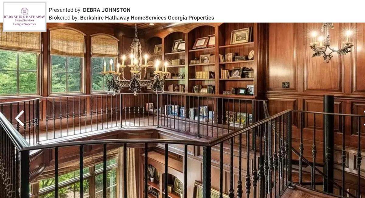 Two-story library