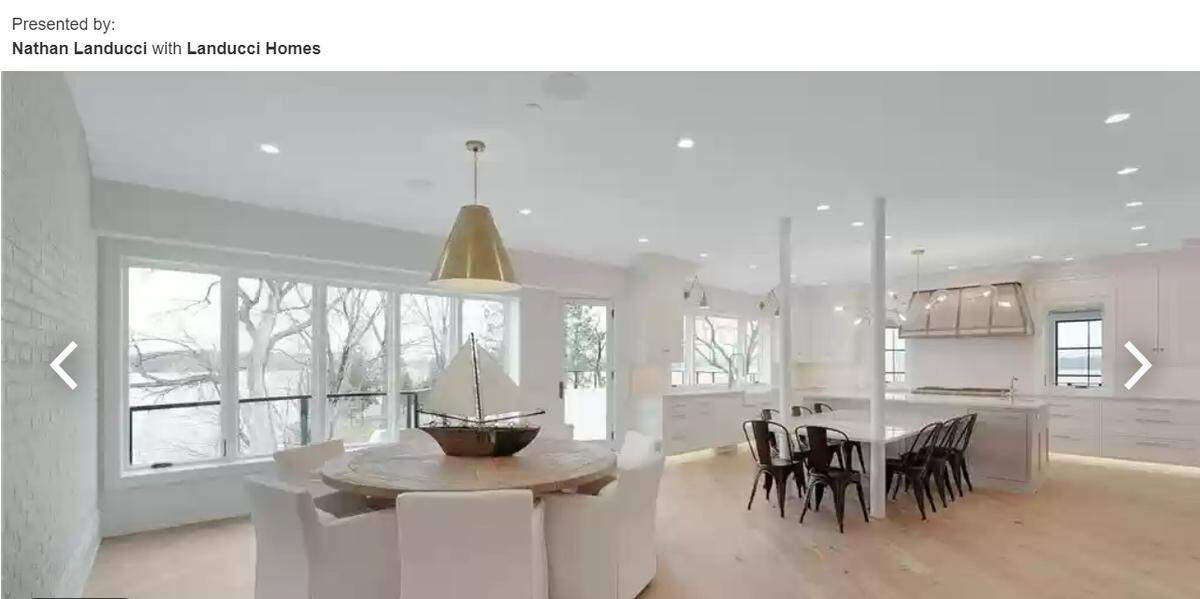 Dining area and kitchen