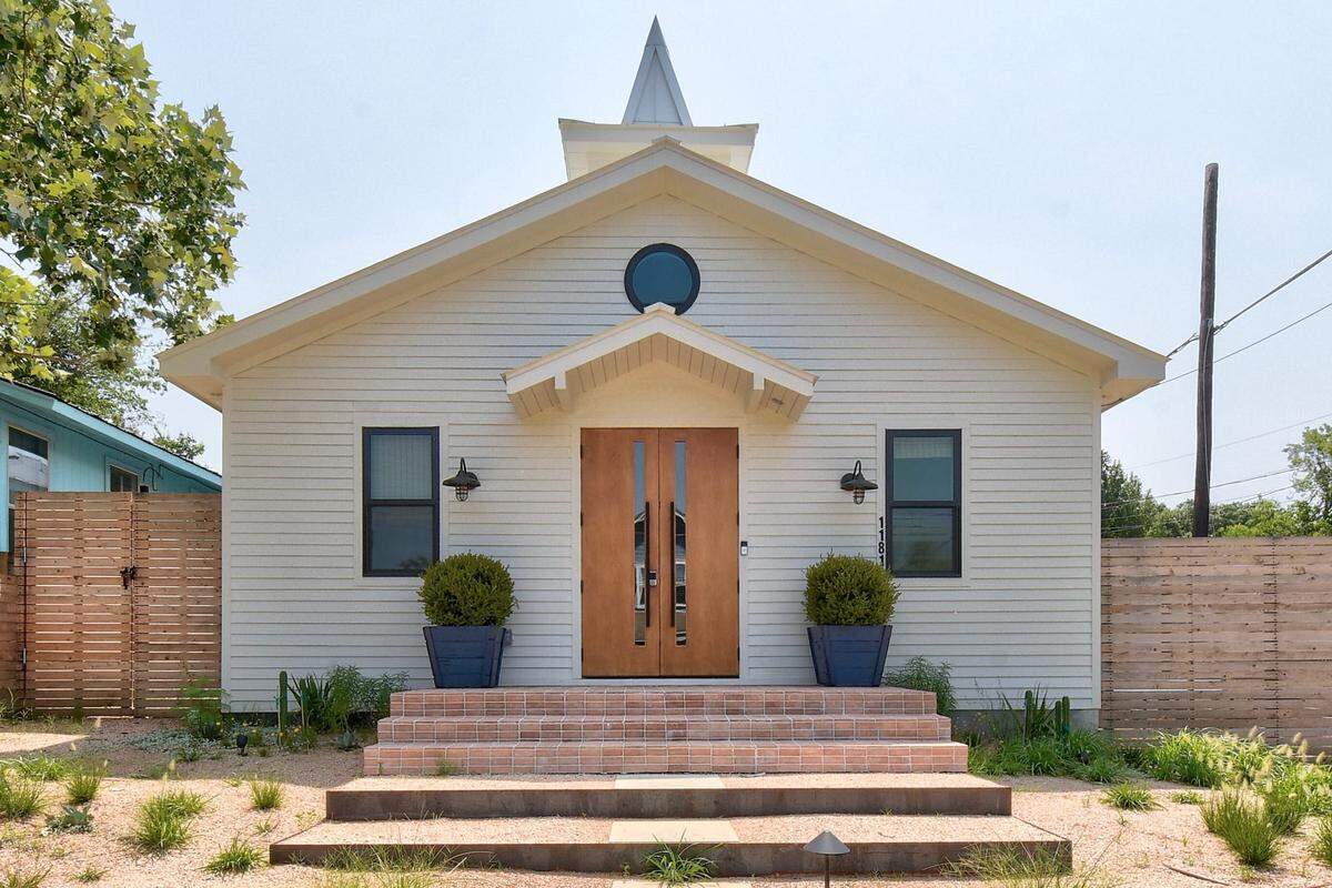 The Greenwood Avenue residence used to be a church in Austin, Texas.