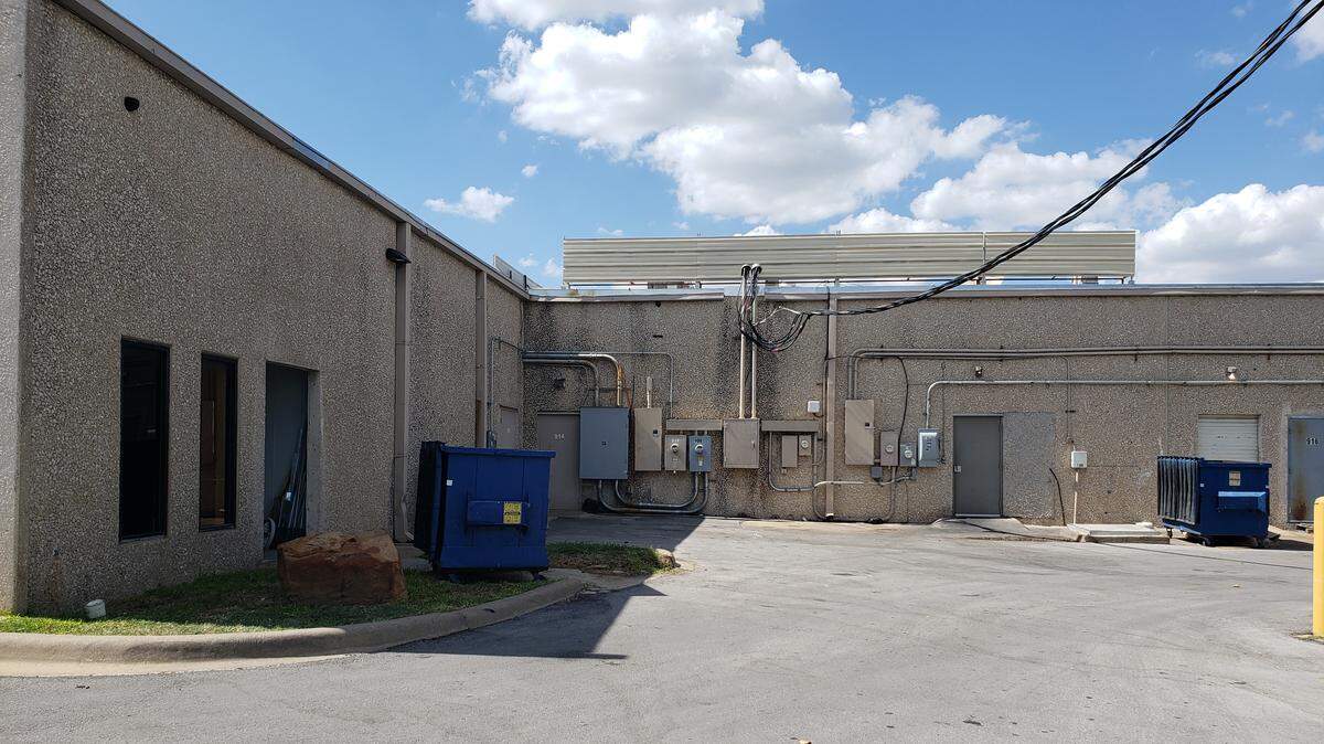 Hurst police found an abandoned baby in a dumpster Friday morning near North East Mall.