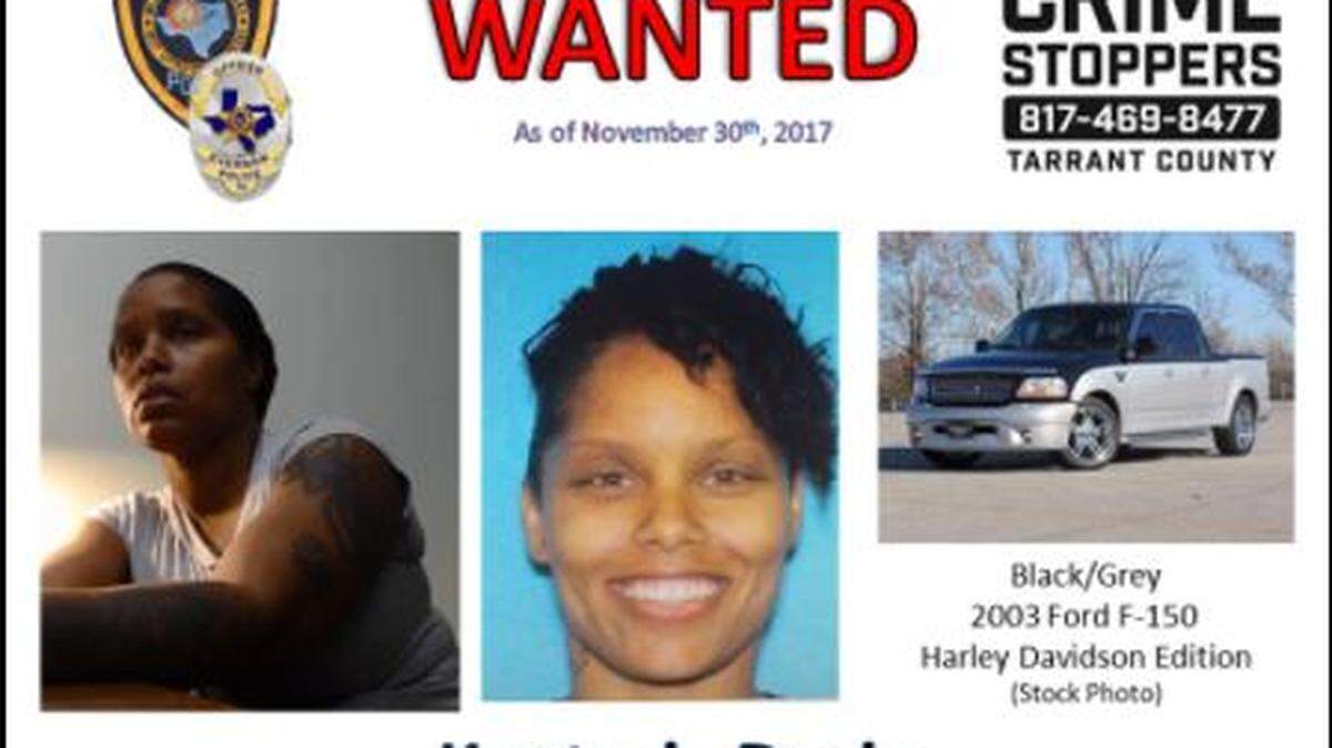 Kontoria Davis, 39, is wanted in the shooting of a 15-year-old girl in Everman on Nov. 3.