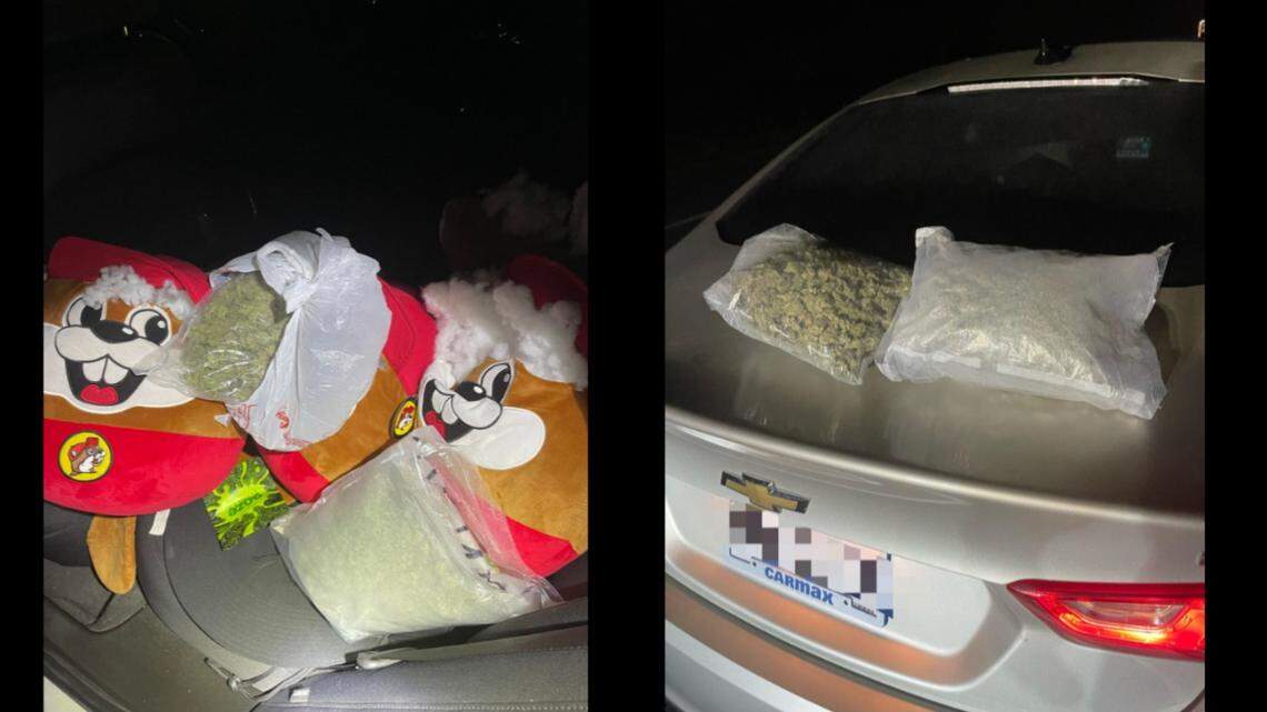 A driver is accused of trying to smuggle a large amount of drugs by hiding them in stuffed Buc-ee’s beaver plushies, Texas officials said.