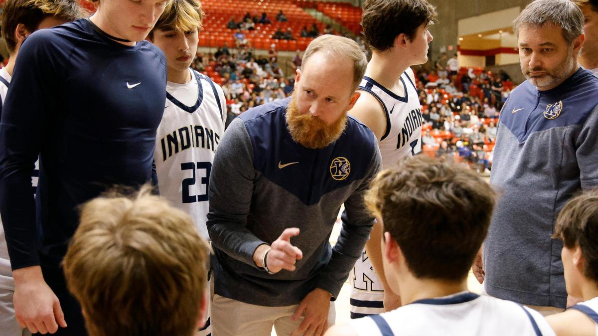 Keller head coach Zachary Weir is the 2023-2024 Fort Worth-area boys basketball coach of the year.