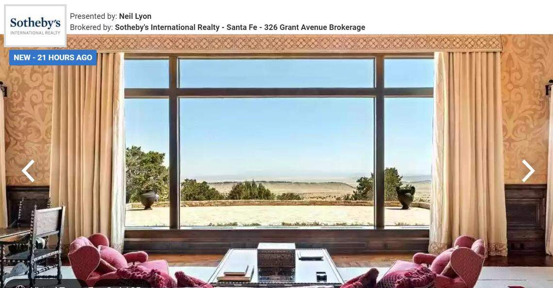 Interior of main house