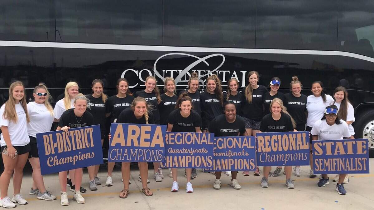 Brock softball during its state send off, Tuesday May 28, 2019