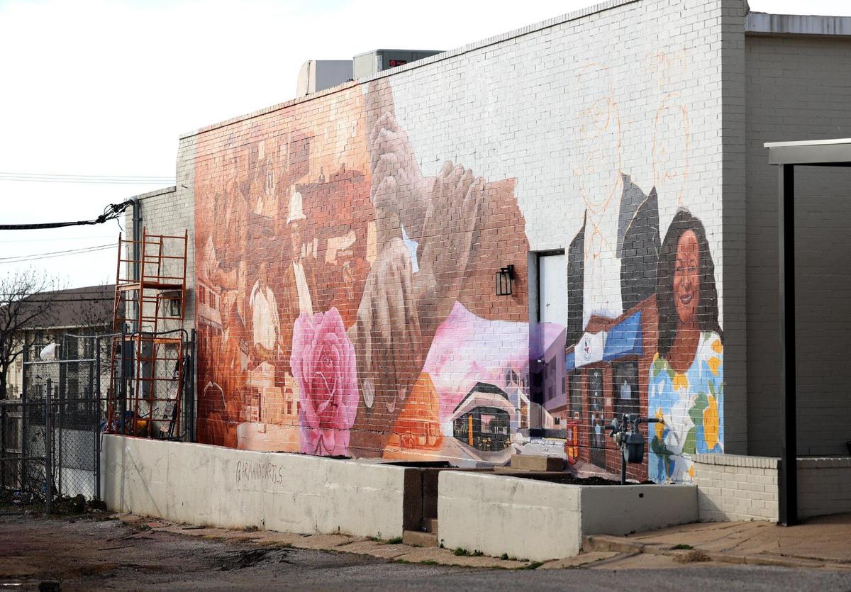 A mural located at 2800 Yeager Street honors several Black business and entrepreneurial leaders who contributed to the economic development of Tarrant County. The mural was commissioned by CommUnity Frontline of Fort Worth, a nonprofit organization focused on racial justice, and completed by Texas-based artist Armando Castelan.