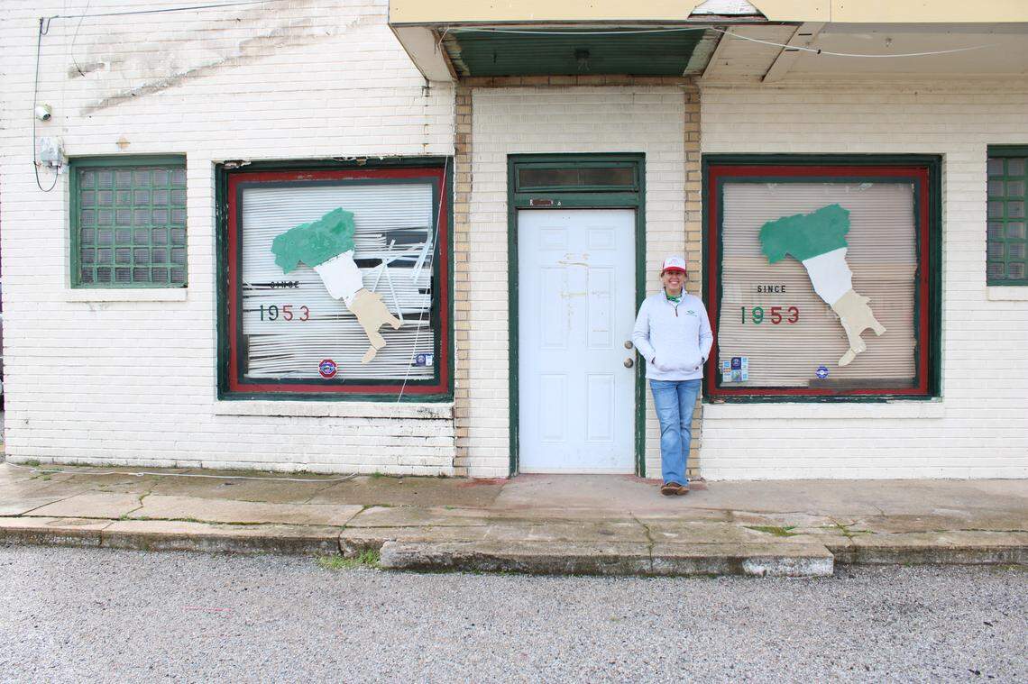 Gigi Howell, new owner of Margie’s Italian Garden, stands in front of her restaurant that she hopes will honor the legacy of the original matron of Italian cuisine, Margie Walters.