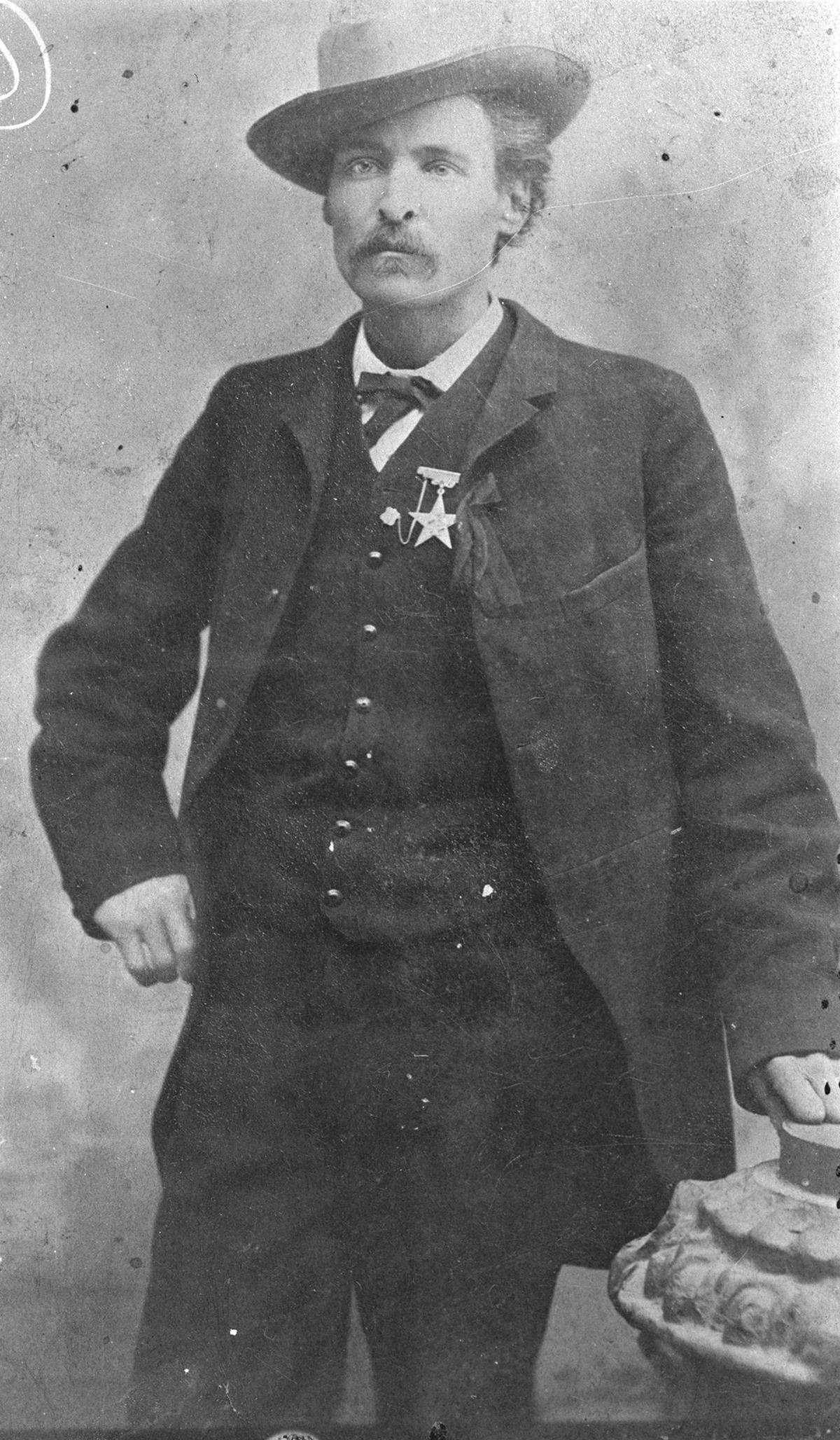 Longhair Jim Courtright was a three-term marshal in Fort Worth from 1876-1879.