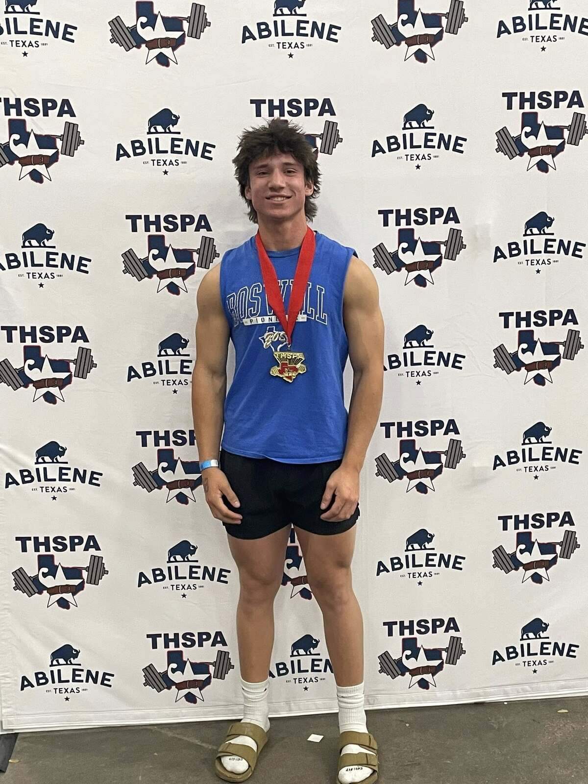 Boswell’s Xander Thacker recently won a state powerlifting championship and is one of the top baseball players in North Texas.