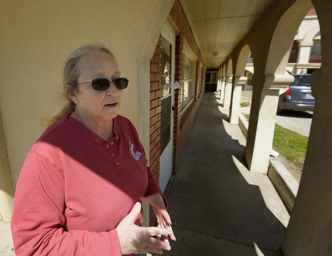 Cindy Wright, Director, Housing Services, at Palm Tree Apartments in the Six Points Urban Village in Fort Worth, TX, Tuesday, March 20, 2018.