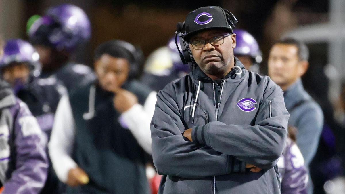 Head coach Carlos Lynn and the Crowley Eagles are heading to the regional semifinals for the first time since 1971.