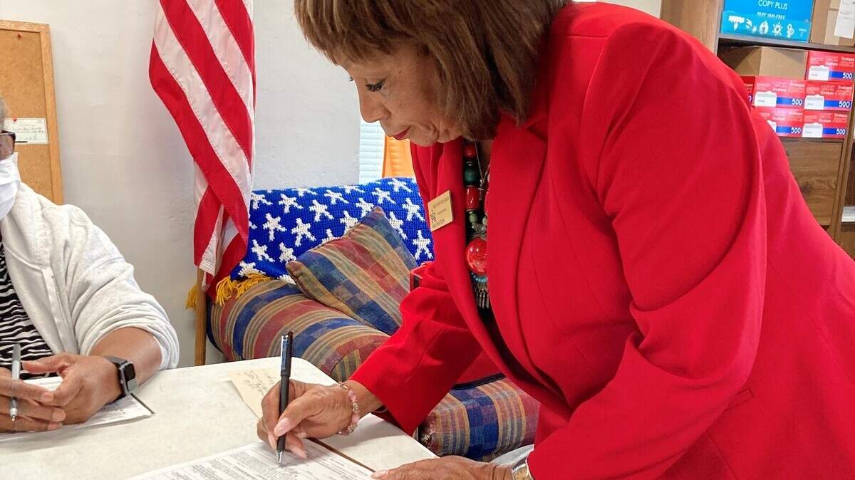 Ruby Woolridge was elected to serve Arlington’s District 6 in November 2020.