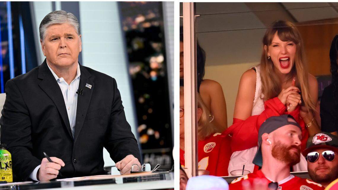 The Fox News host didn’t hold back about his admiration for the “Bad Blood” singer.