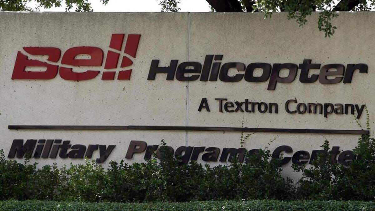 Profits at Bell Helicopter fell by 24 percent in 2015.