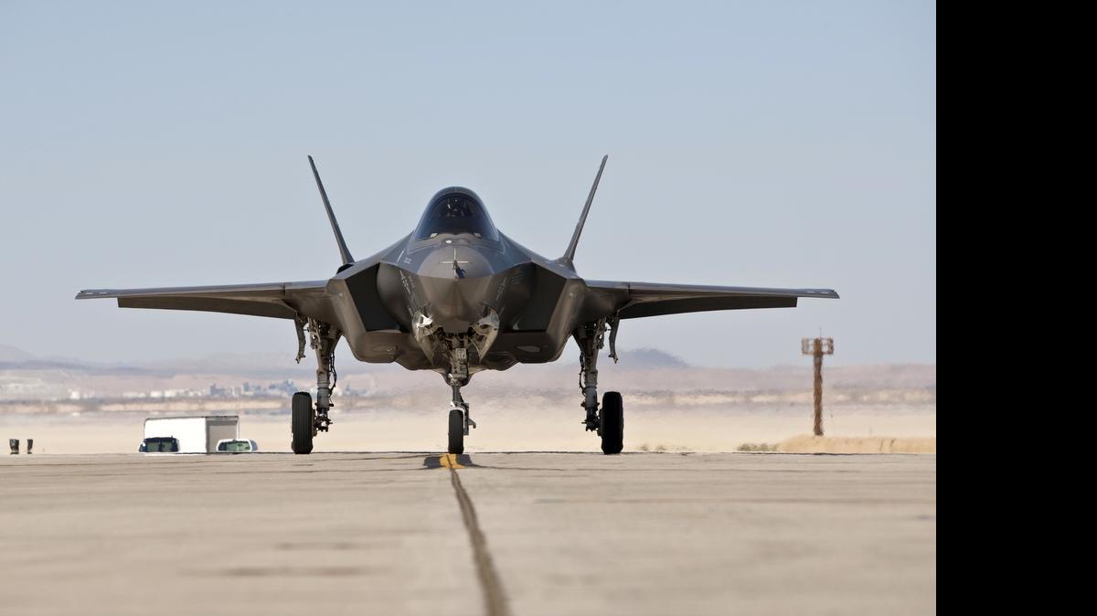 
The first squadron of F-35s is scheduled to be declared combat-ready by the U.S. military this summer. 

