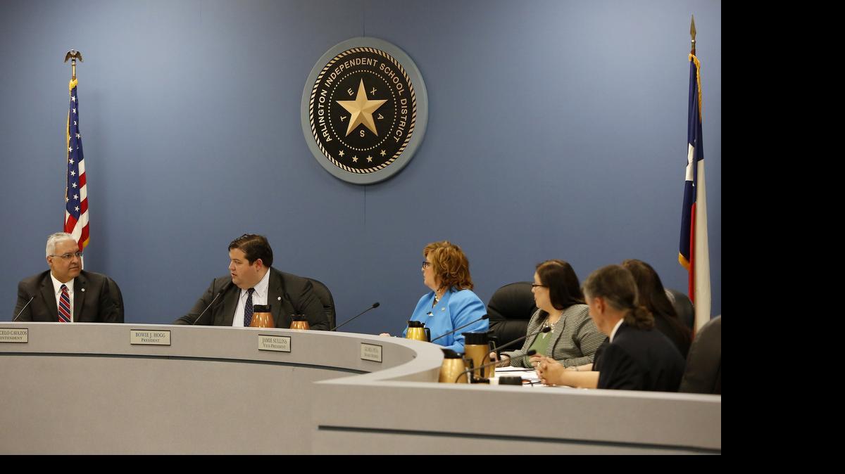 
Arlington ISD will consolidate offices at the Enterprise Center office building near Interstate 30 and Lamar Boulevard.
