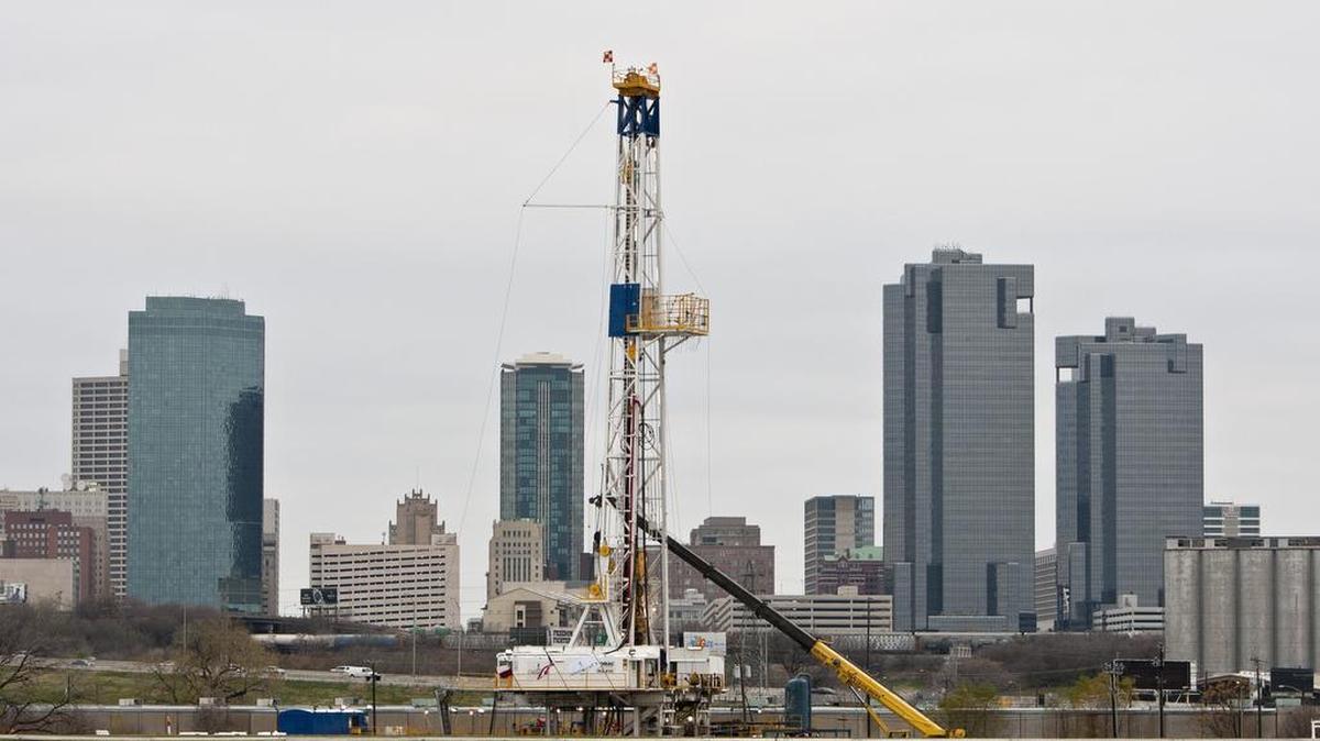 Chesapeake Energy led a surge in drilling for natural gas in Fort Worth before prices collapsed several years ago.
